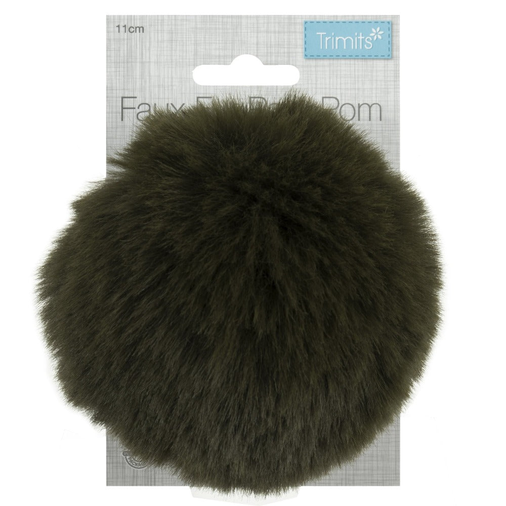 Trimits Faux Fur Pom Pom 11cm