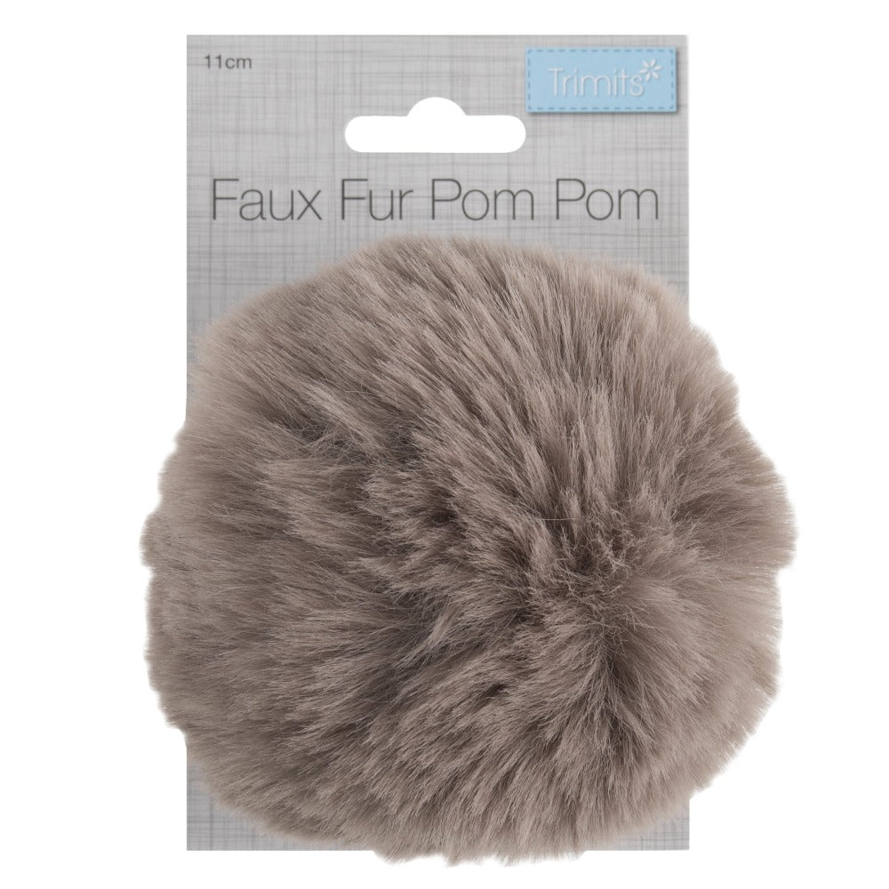 Trimits Faux Fur Pom Pom 11cm