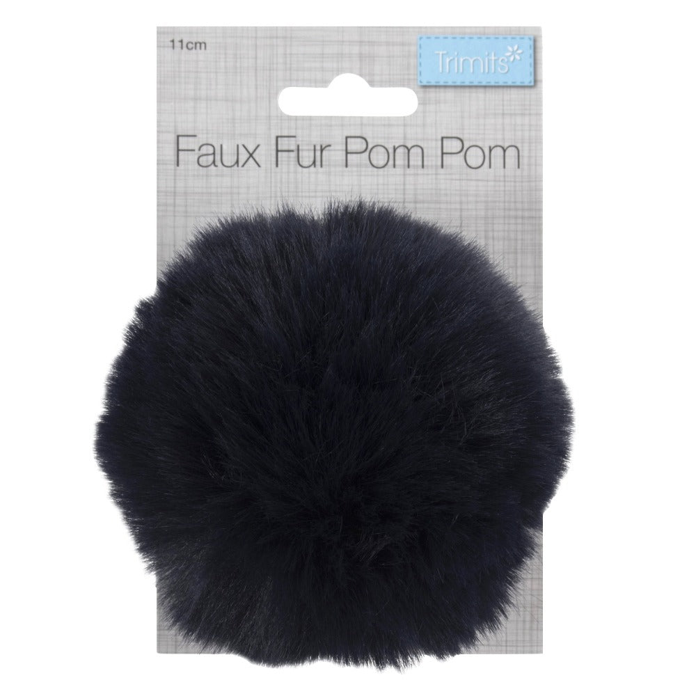 Trimits Faux Fur Pom Pom 11cm