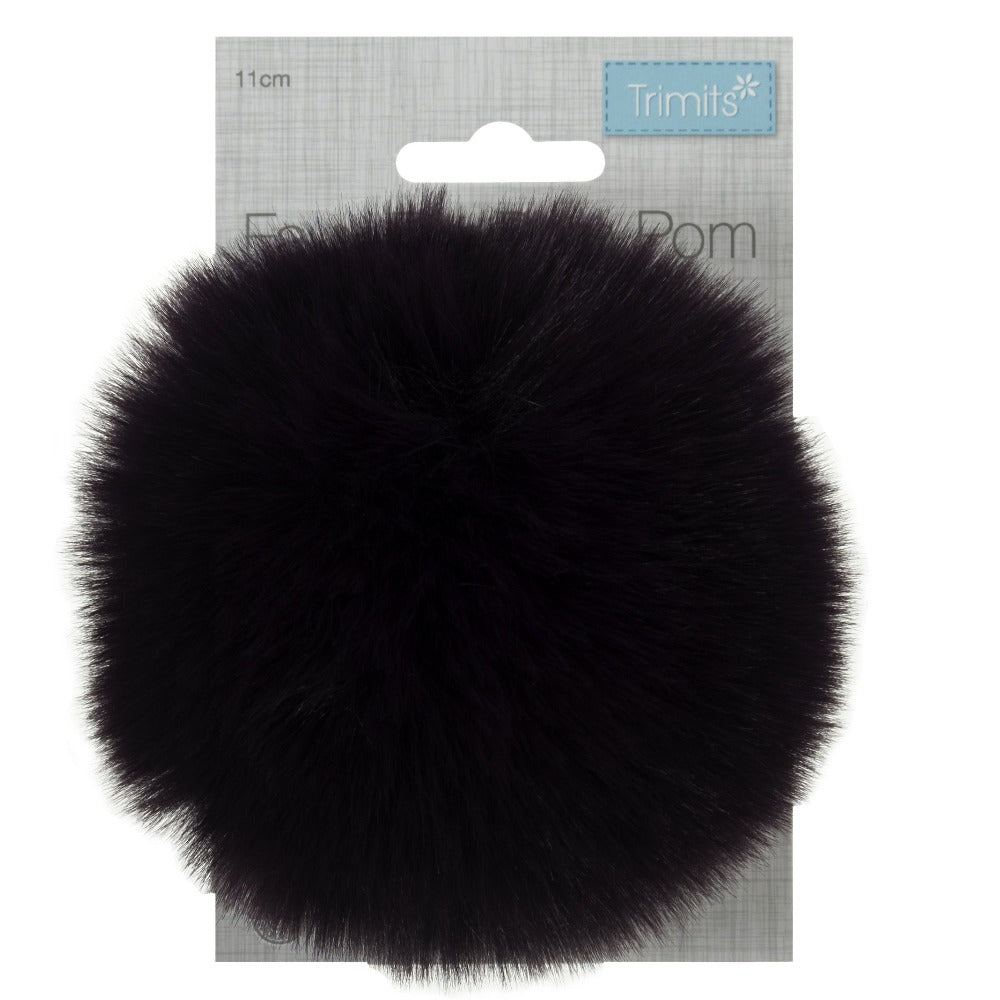 Trimits Faux Fur Pom Pom 11cm