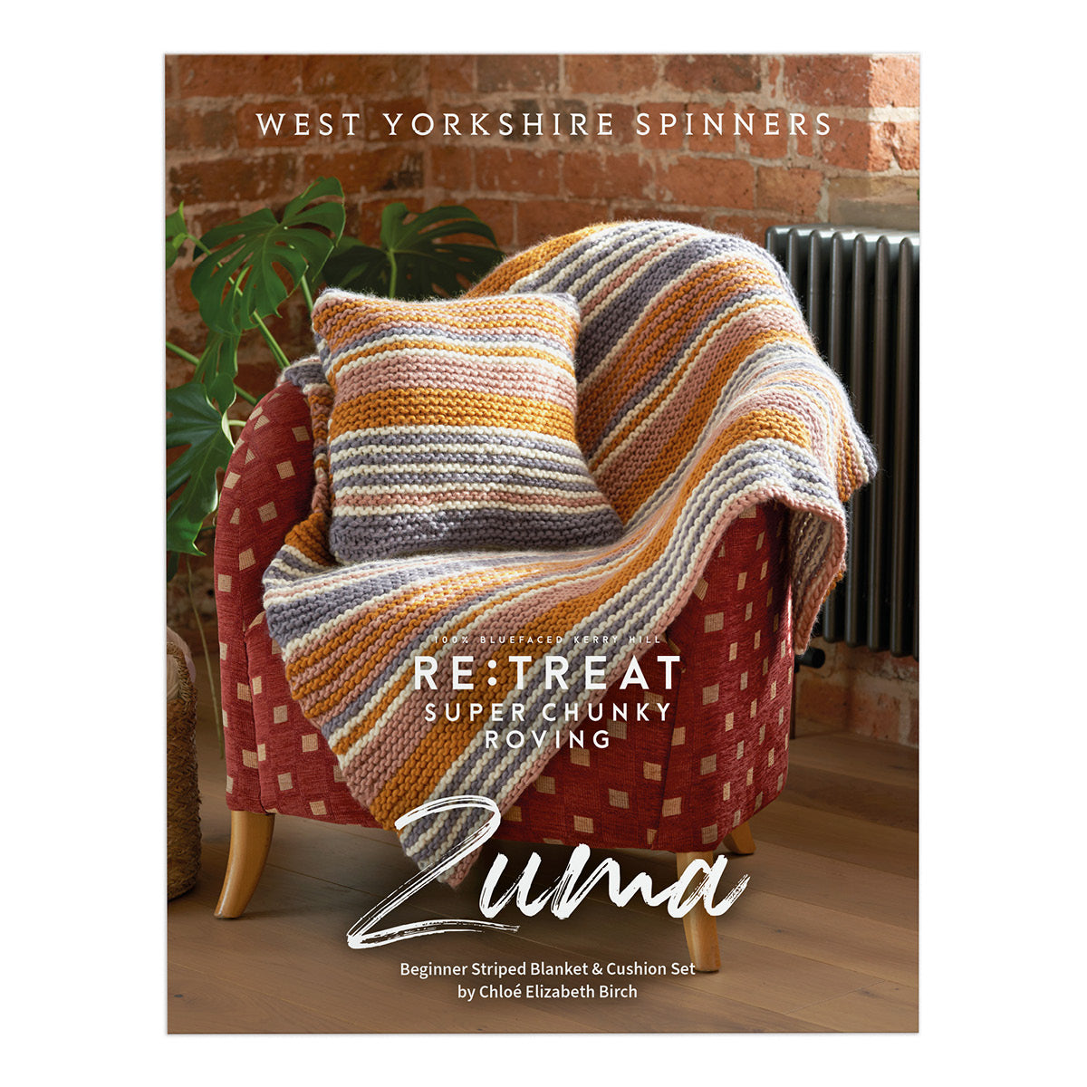 Strickmuster für Zuma-Decke und -Kissen (PDF-Download)