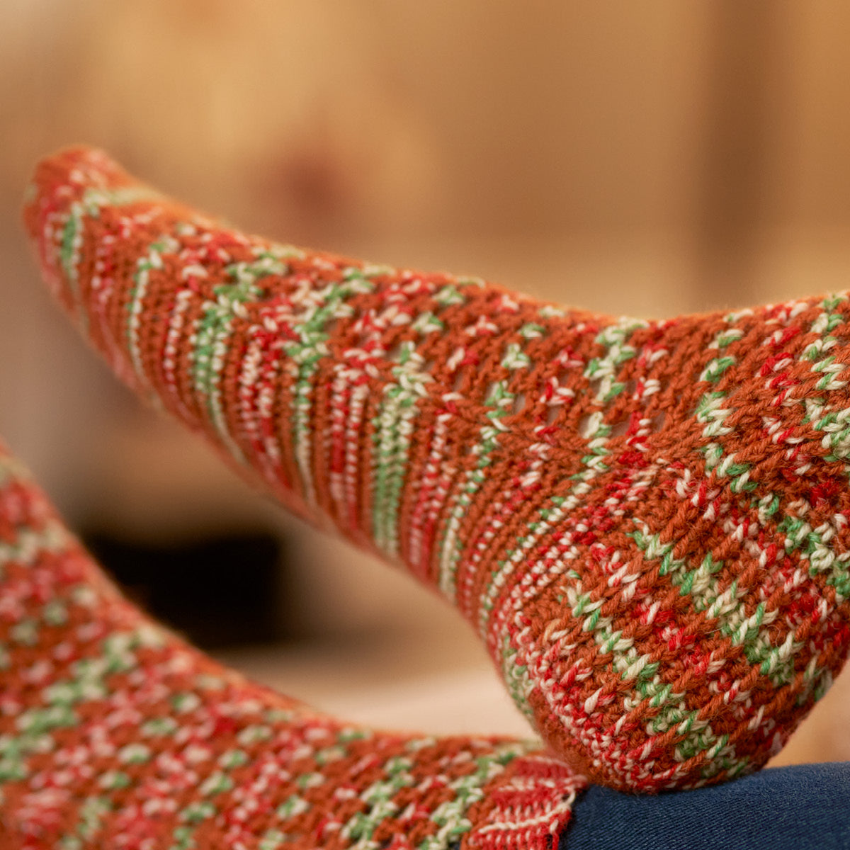 WYS Clementine - Christmas Crochet Sock Pattern (PDF Download)