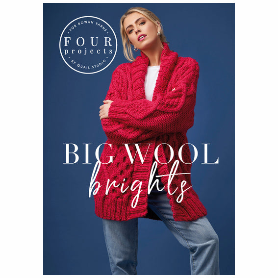 Rowan Big Wool Brights – 4 Projekte mit Rowan Big Wool