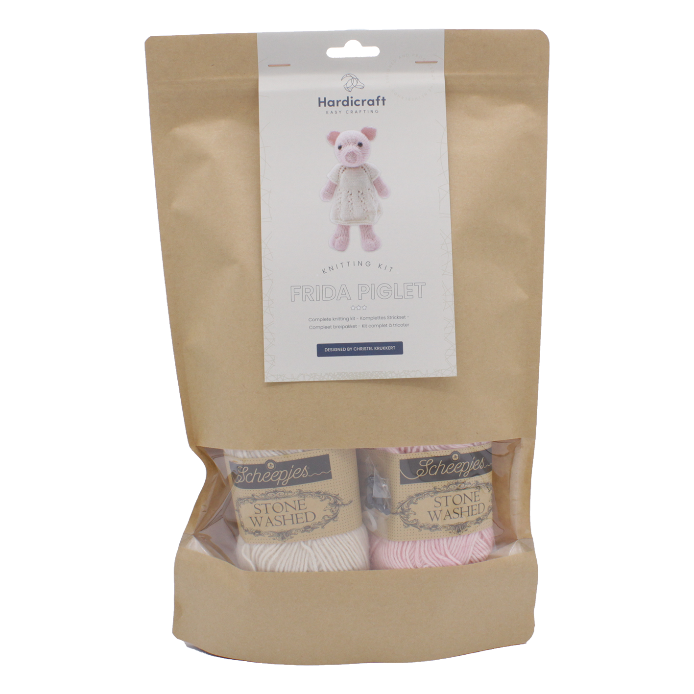 HardiCraft Frida Piglet Knitting Kit