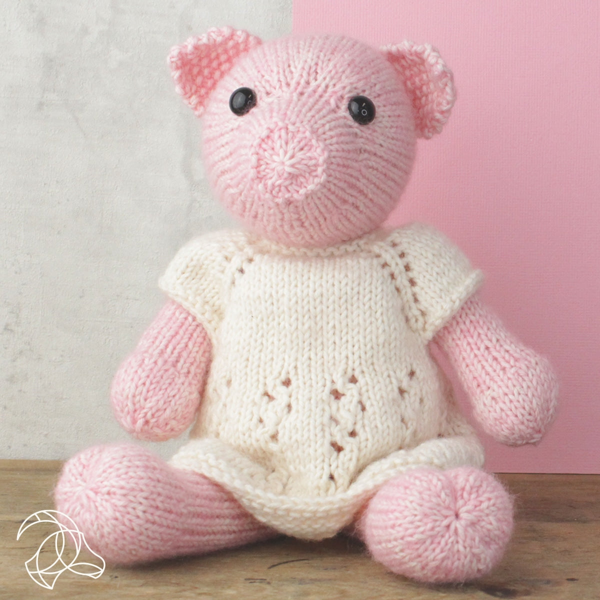 HardiCraft Frida Piglet Knitting Kit