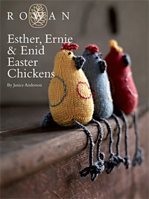 Esther, Ernie &amp; Enid Osterhühner - Strickmuster PDF Download