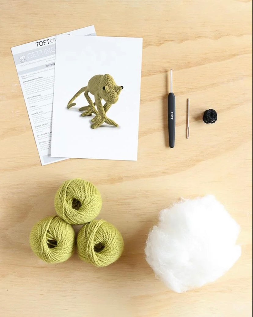 Kerry the Chameleon - Crochet Kit