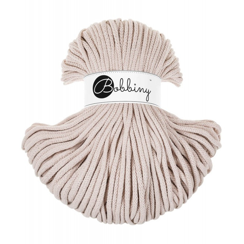 Bobbiny 5mm Permium Braided Cord in Nude