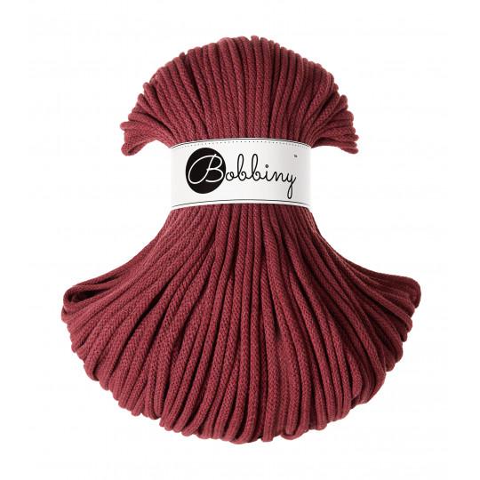 Bobbiny 5mm Permium Braided Cord in Wild Rose